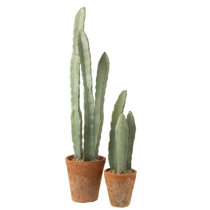 AntHousePlant Artificial Cactus Fake Big Cactus 36 Inch Faux Cacti Plants  for Home Garden Office Store Decoration
