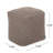 Hand - Loomed Cotton Pouf（Only One Ottoman)-340099119