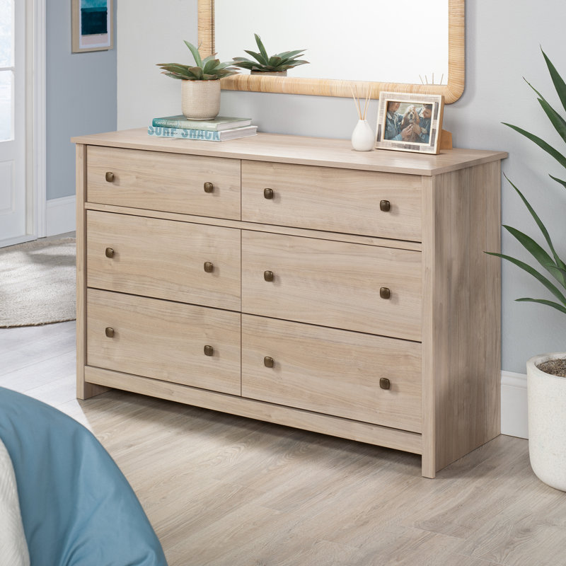 Gudrun 50.55'' W 6 - Drawer Dresser, Natural