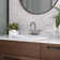 20'' x 17'' White Oval Vitreous China Drop-in Bathroom Sink with Overflow