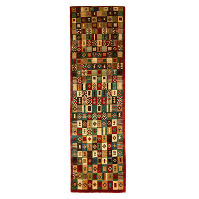 Wool Patchwork Area Rug