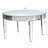 Markus 31.3'' Round Mirror Coffee Table with Glass Top