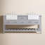 Meuble-lavabo double 72 po Pelaghia-57367799