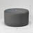 Brichelle 24'' Wide Modern Round Upholstered Ottoman-805051351