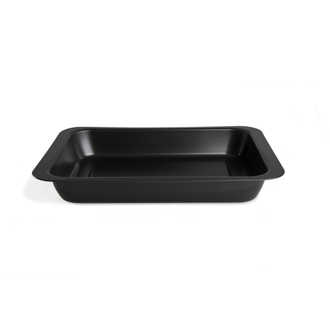 Excelsa Classic Baked Non-Stick Carbon Steel Roasting Pan