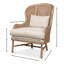 Randolph Linen Wingback Chair
