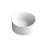 WS Bath Collections Trace 15.7'' Matte White Ceramic Circular Bathroom Sink