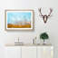 Blades Of Grass Painting - Single Picture Frame Print on MDF-56633368-56633369