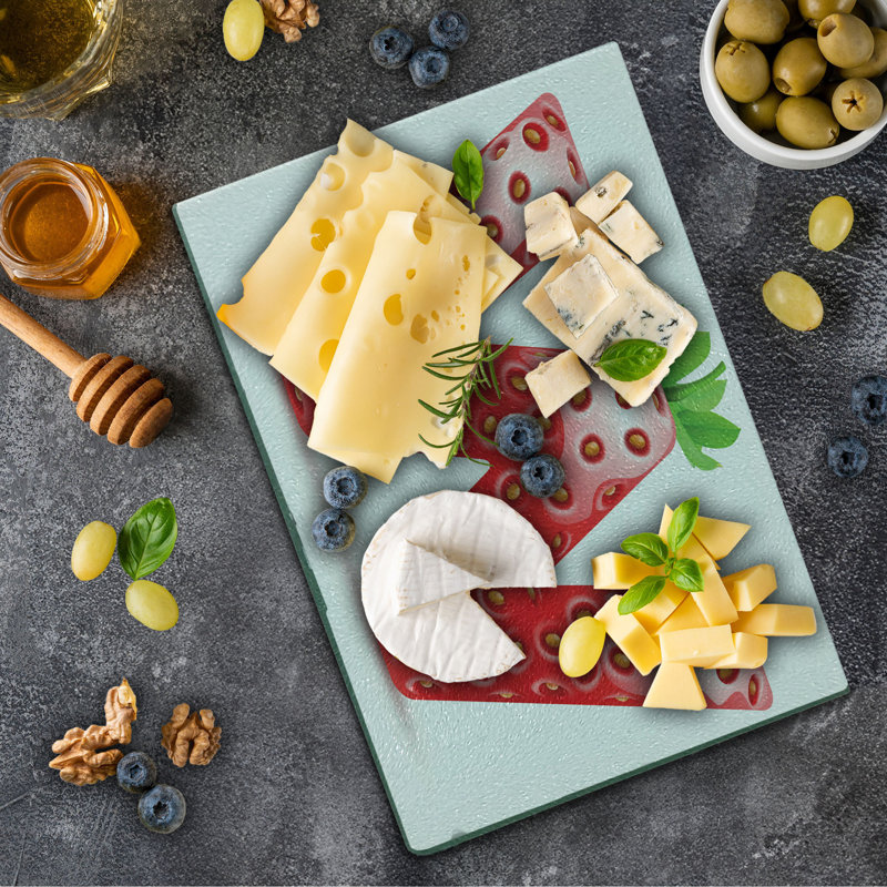 Planche à découper en verre trempé Ambesonne