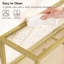 75cm Glass Top Console Table-1103122672