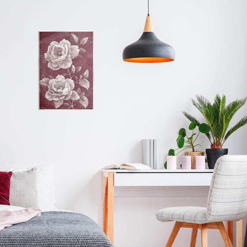 Chambermaid Blooms on Wall Plaque, design par Annabelle Hall, H 15 po x l 10 po