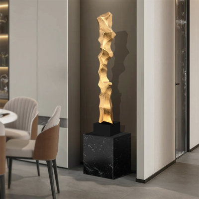 Objets décoratifs en bronze renforcé de fibre de verre en plastique renforcé de fibre de verre
