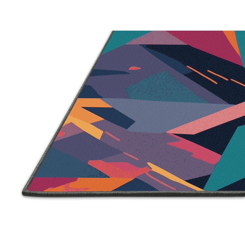 Voltage Circuit Rug, Round 7'