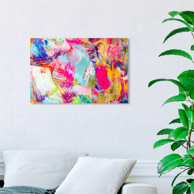 " Abstract Bright Neon Love " by Oliver Gal