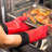 STYLISH Heat Resistant Silicone Mitts