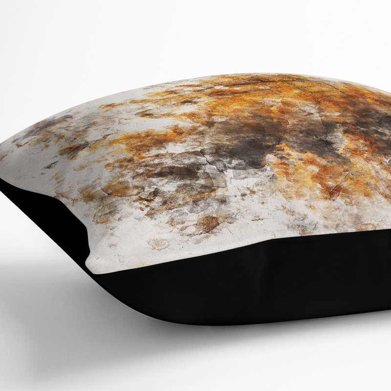 Square Cushion, 40cm H x 40cm W x 15cm D, Black