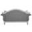 Fabric Loveseat W/3 Pillows