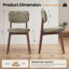 Chaise d'appoint rembourrée en bois massif-128944795-128944796