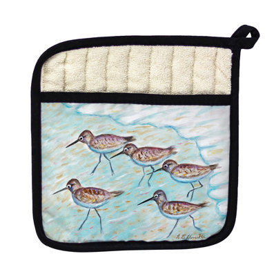 Cuisinier poignée sandpipers intérieure betsy drake
