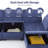 U-Shaped Sectional Sofa Couch With Storage Seats, Adjustable Backrest & Armrest-1476888368