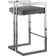 Isam Upholstered Counter Stool with Metal Frame