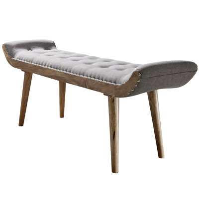 Suri Polyester Upholstered Bench