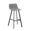 Fulcher Upholstered Counter Stool with Metal Frame-26000978