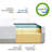 Sweitzer Medium Gel Memory Foam Mattress-2021000425-2101754038