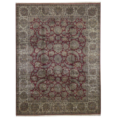 Suruchi One-of-a-Kind 9'2" X 12'2" Wool Area Rug in