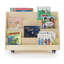 5 Compartment Manufactured Wood Book Display