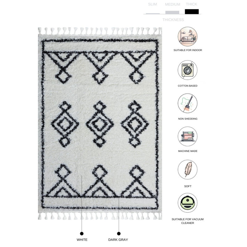 Sutley Striped Indoor Rug, Rectangle 1'8" x 2'8"