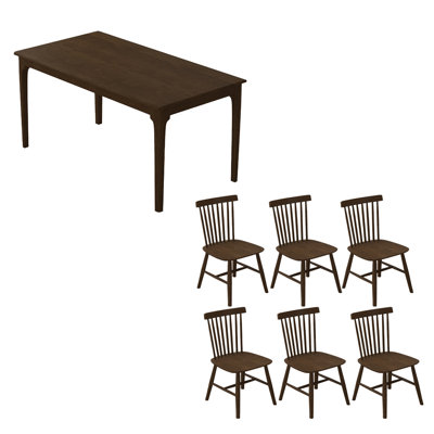 Ensembles de table en bois massif robustes et durables