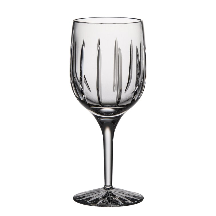 Astoria Grand Mcnelly 9oz. Crystal Wine Glass Set | Wayfair