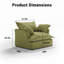 Fauteuil d'appoint rembourré Giannella-1024217690