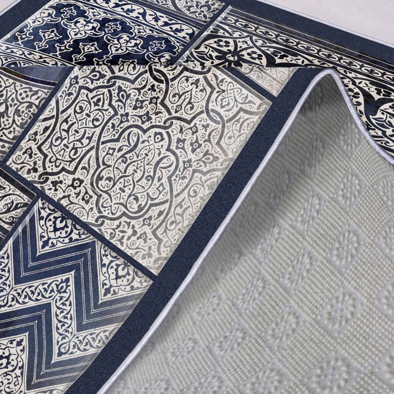 Premium 3D Printed Area Rug, 5.2 x 7.5 Feet, 100% Polyester, 650 g/m² | Antibacterial, Non-Slip PVC Dot Underside, Machine Washable | Ideal for Living Room, Bedroom & Home Decor, Soft Pile Height: 0.3 Inches