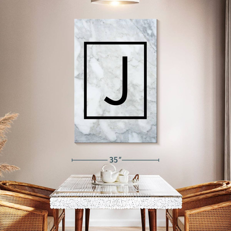 J, 51" H x 34" W