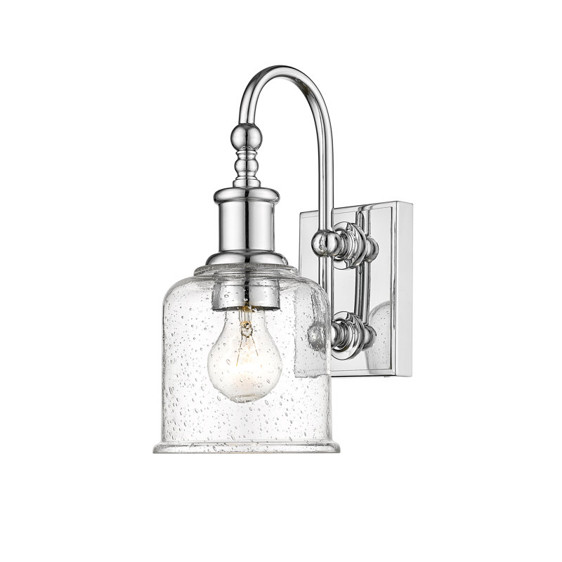 Weiss 1 - Light Dimmable Barn Light, Chrome