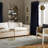 Town & Country Luxe Remi Abstract Line Art Handcrafted Area Rug Grey/Blue-99316465
