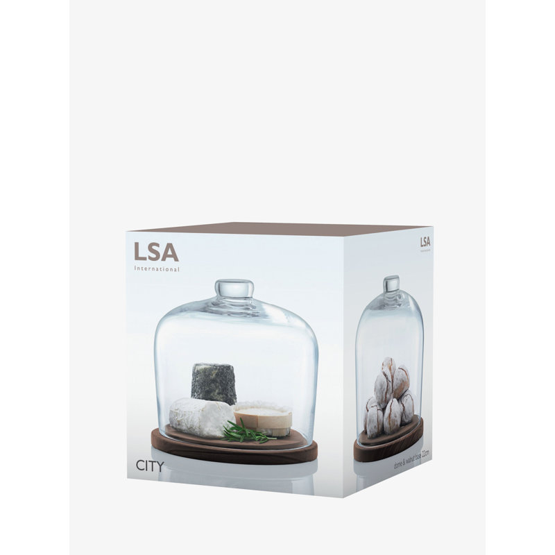 City Glass Cake Stand
