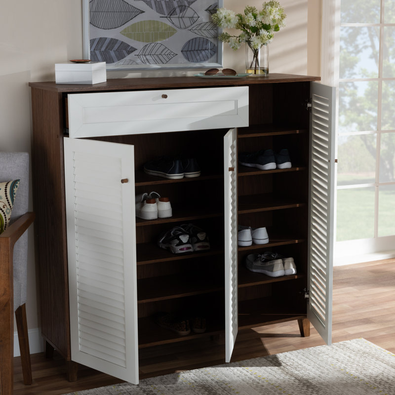 Coolidge 21 Pair Shoe Storage Cabinet