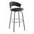 Fixed-Height Contemporary Barstool with Swivel