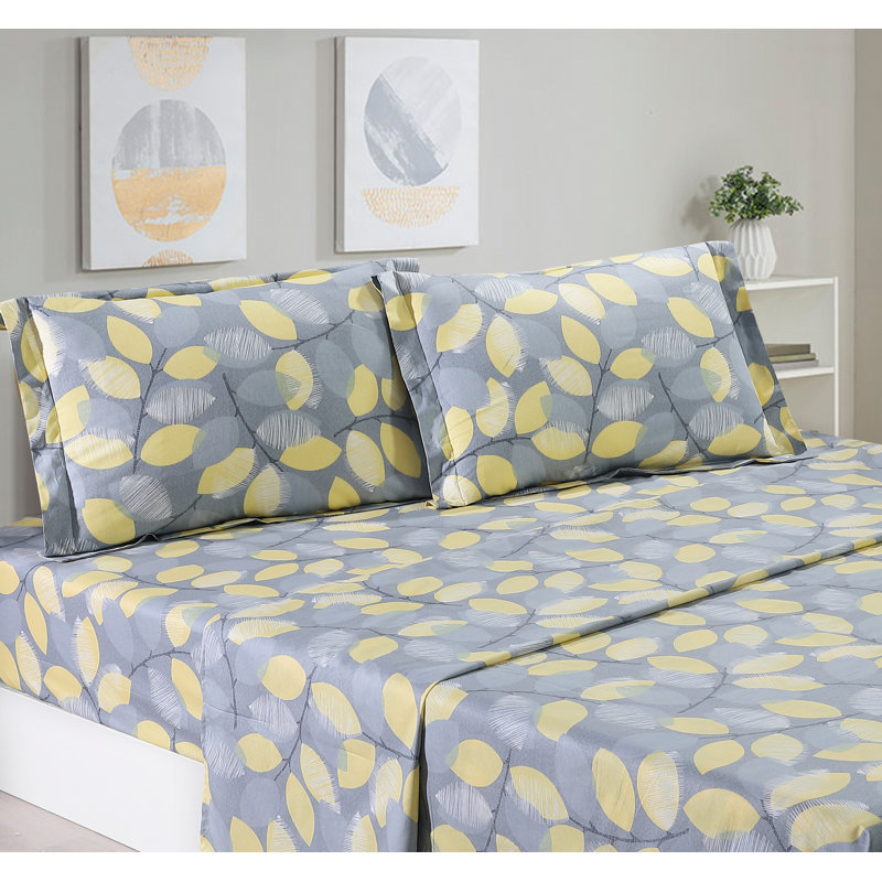  Ensemble de draps 100% coton, Ensemble de draps pour lit double TG + 1 drap-hous