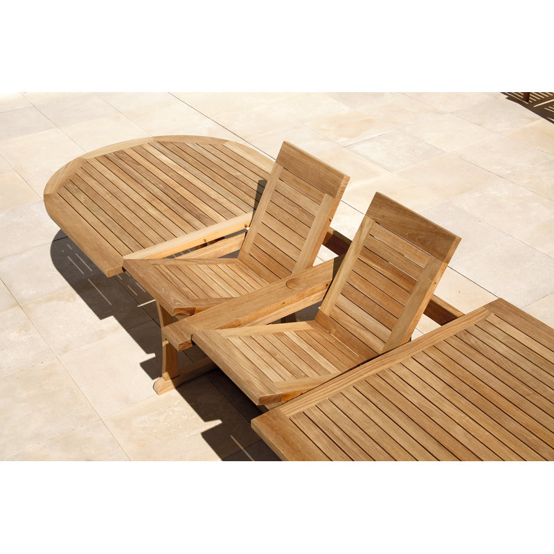 Stirling Outdoor Oval Teak Dining Table