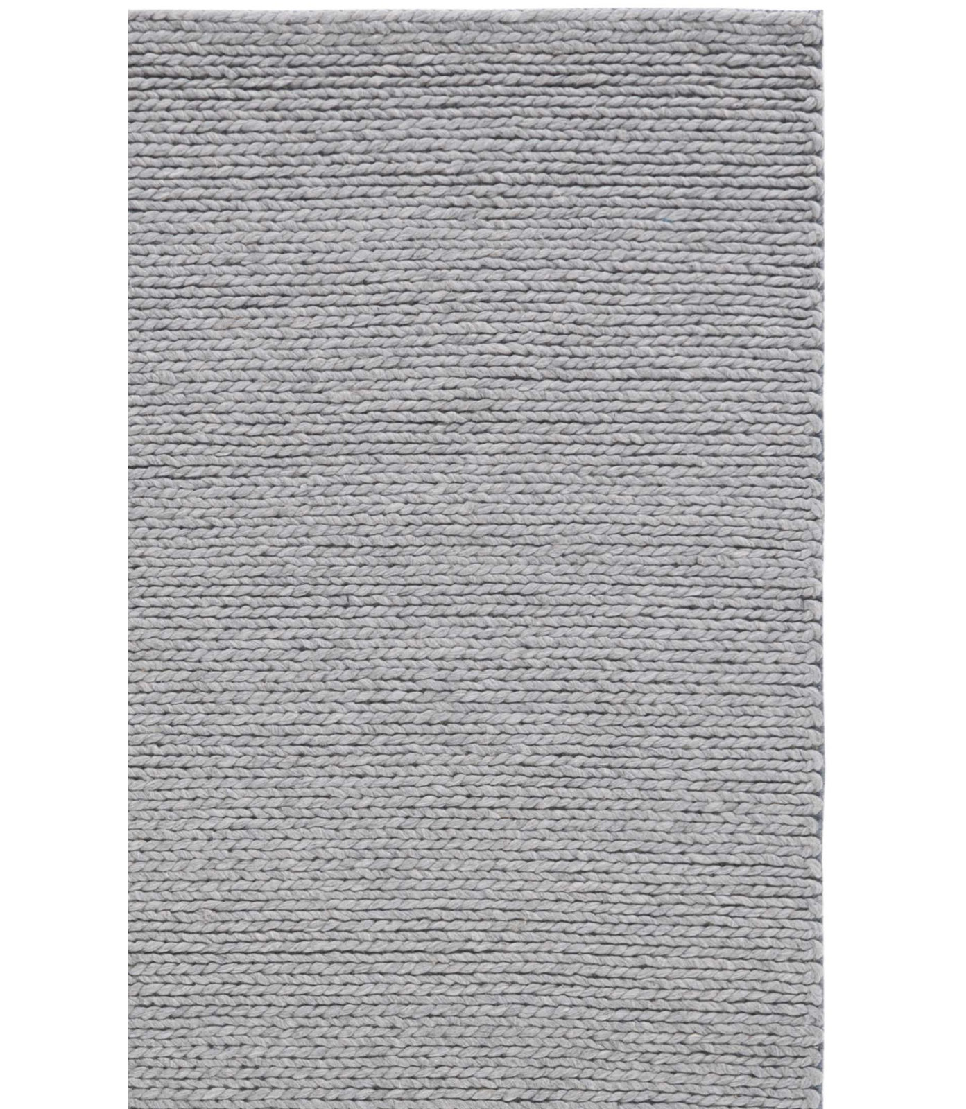 Ginseng Steel Hand-Woven Flatweave Rug, Runner 2'3" x 6'
