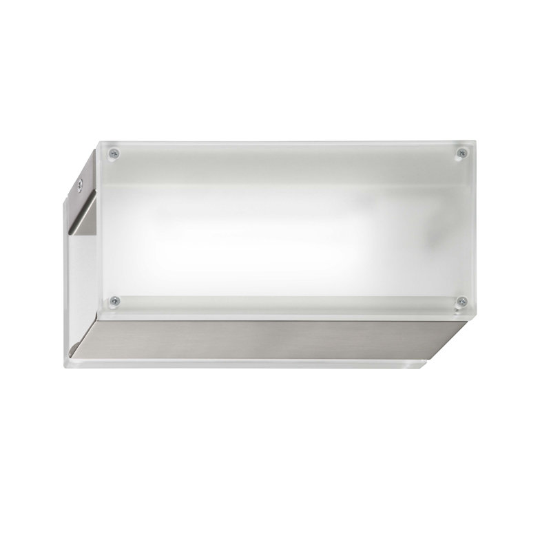 wall lamp 8x20 cm - 1 light, Chrome