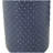 Metal Diamond Embossed Exterior Decorative Blue Vase Set