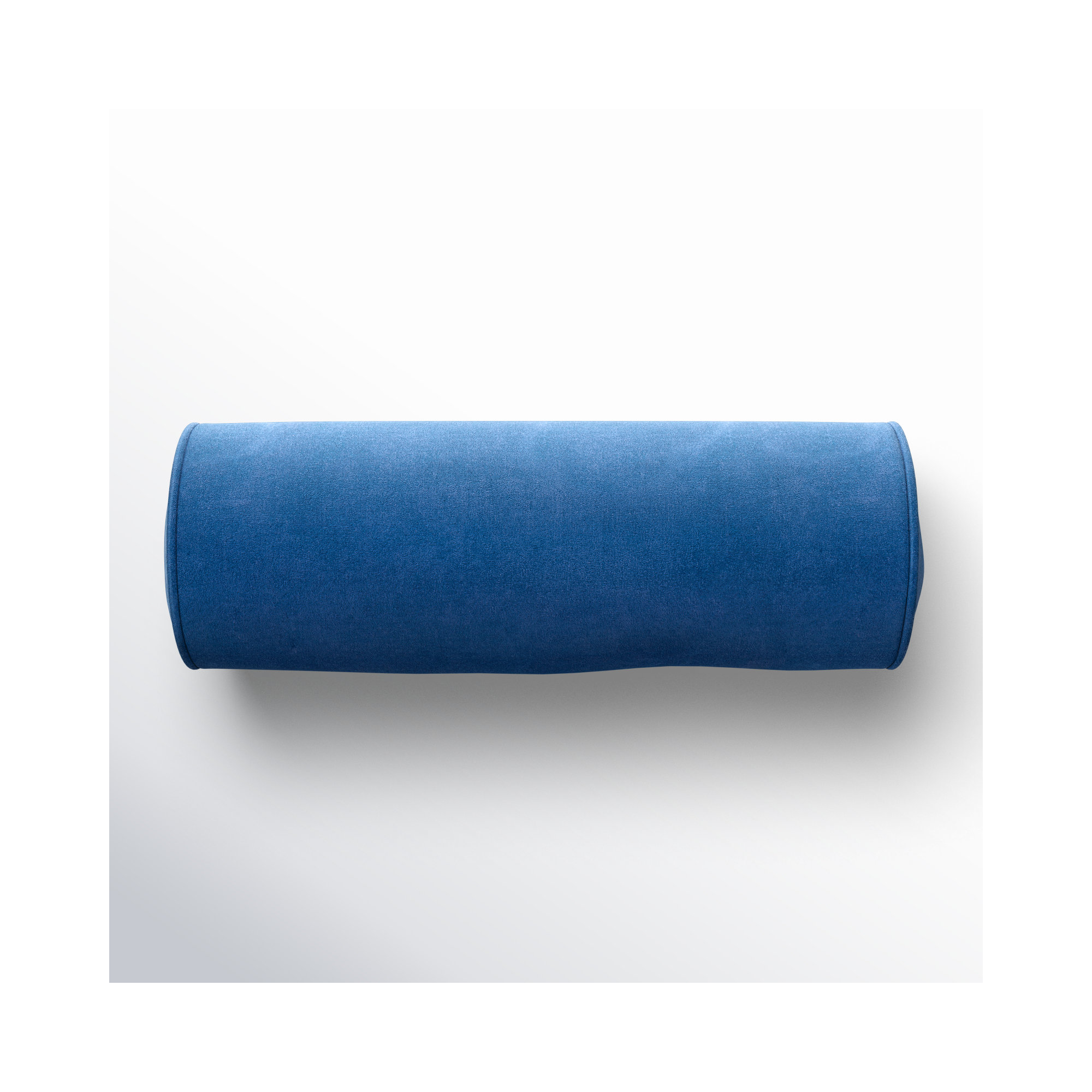Deane Pillow Cover & Insert Bolster, Blue, Pillow Cover Only - No Insert