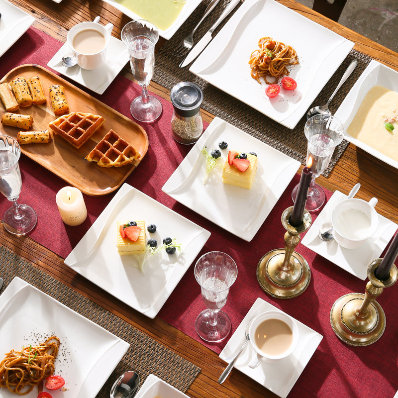 Piece Ceramic Dinnerware Set - Service for 6