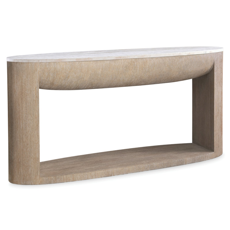 Loggia 68'' W Stone Console Table