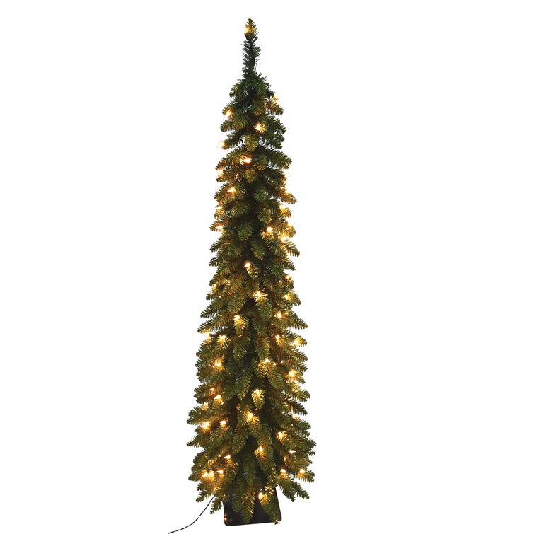 The Holiday Aisle® 7' Lighted Christmas Tree & Reviews 